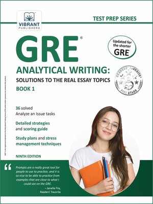 cover image of GRE Analytical Writing, Book 1